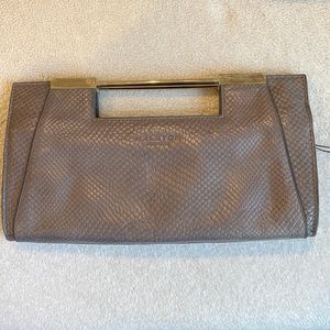 Brand New Halston Heritage Leather Clutch
